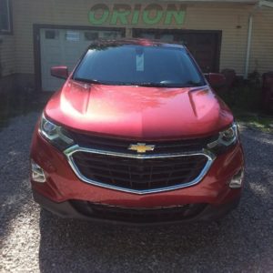 Red car, windshield replacement